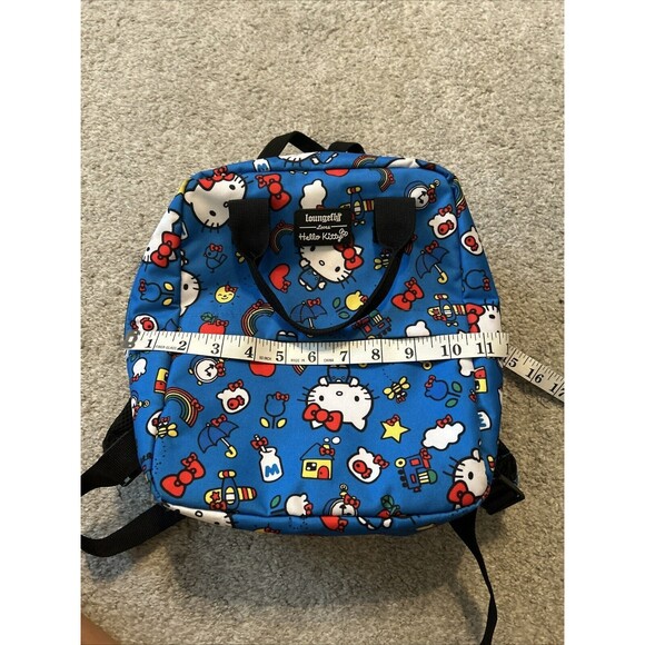Hello Kitty X Loungefly 45th Anniversary Limited Edition Blue Mini Backpack 2019 main image 7